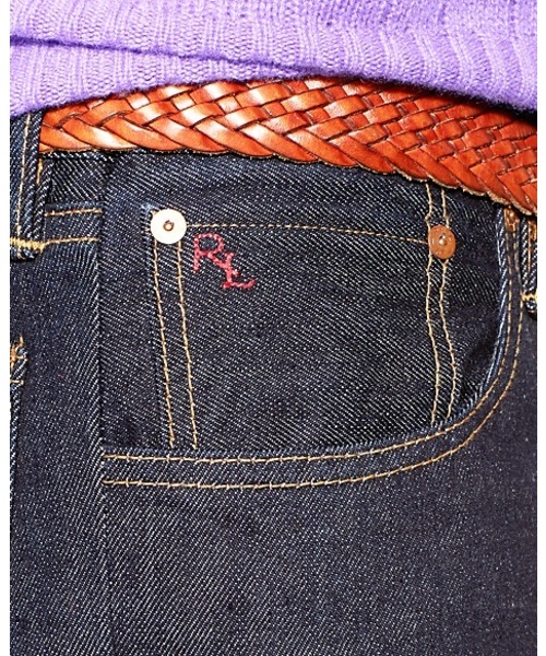 POLO RALPH LAUREN（ポロ ラルフ ローレン）の「Hampton ストレートフィット ジーンズ（デニムパンツ・メンズ・ブルー・30/30/32/32/34/32/40/32/42/32）」の8枚目の写真