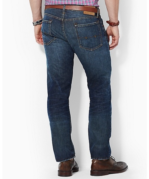 POLO RALPH LAUREN（ポロ ラルフ ローレン）の「Hampton ストレートフィット ジーンズ（デニムパンツ・メンズ・ブルー・30/30/32/32/34/32/40/32/42/32）」の15枚目の写真