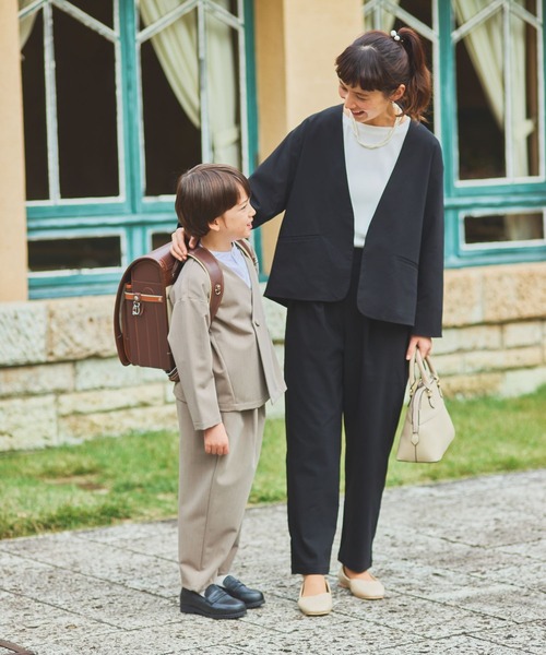 studio CLIP（スタディオクリップ）の「シンプルTブラウス《オケージョン2025》（シャツ/ブラウス・レディース・ネイビー/オフホワイト/ブラウン系その他・FREE）」の7枚目の写真