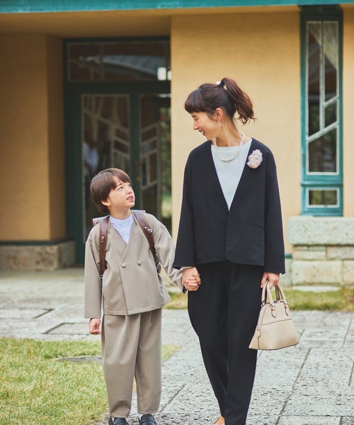 studio CLIP（スタディオクリップ）の「シンプルTブラウス《オケージョン2025》（シャツ/ブラウス・レディース・ネイビー/オフホワイト/ブラウン系その他・FREE）」の6枚目の写真