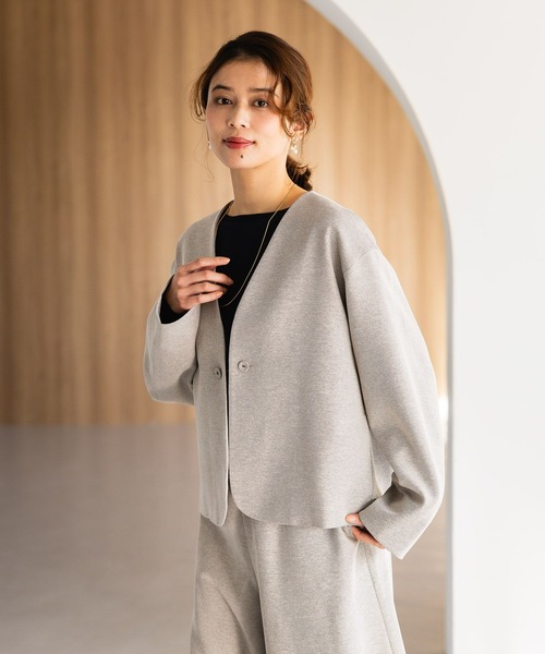 studio CLIP（スタディオクリップ）の「シンプルTブラウス《オケージョン2025》（シャツ/ブラウス・レディース・ネイビー/オフホワイト/ブラウン系その他・FREE）」の21枚目の写真