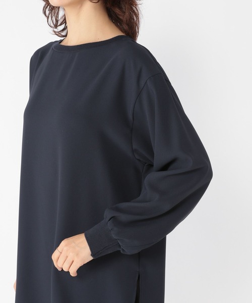 studio CLIP（スタディオクリップ）の「シンプルTブラウス《オケージョン2025》（シャツ/ブラウス・レディース・ネイビー/オフホワイト/ブラウン系その他・FREE）」の15枚目の写真