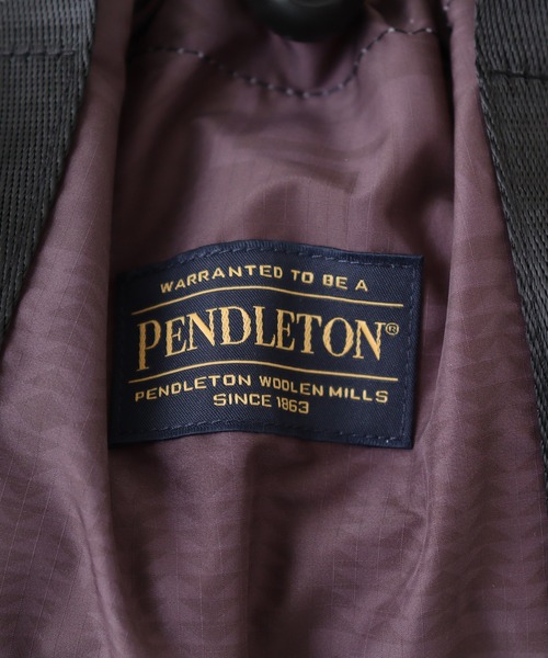 PENDLETON(ペンドルトン)の「PENDLETON DRAW BOSTON(ボストンバッグ・レディース・ターコイズブルー/オフホワイト/ブラック・FREE)」の9枚目の写真