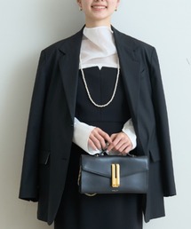 Rouge vif | ビッグシルエットシングルジャケット(テーラードジャケット)