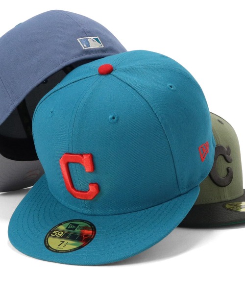MLB 59FIFTY キャップ 7 1/4 青 42番 NEW ERA×LIONS 59FIFTY INITIAL CHROME AIR FORCE(7 1/4