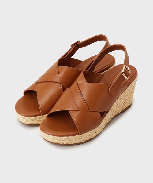 UNTITLED（アンタイトル）の「ナチュラルウェッジサンダル（サンダル・レディース・キャメル/ブラウン系その他・30/35/40/45）」の2枚目の写真
