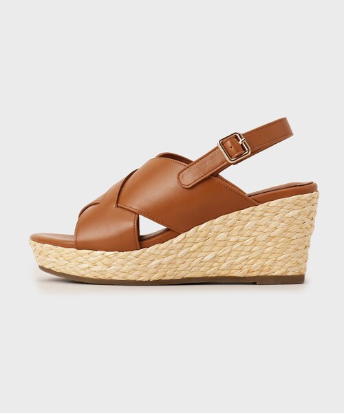 UNTITLED（アンタイトル）の「ナチュラルウェッジサンダル（サンダル・レディース・キャメル/ブラウン系その他・30/35/40/45）」の5枚目の写真