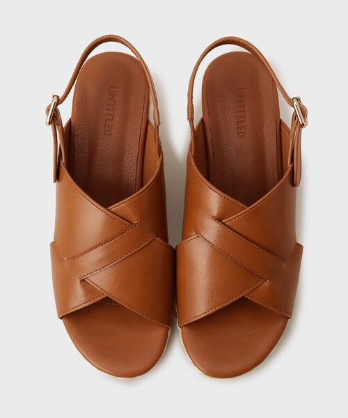 UNTITLED（アンタイトル）の「ナチュラルウェッジサンダル（サンダル・レディース・キャメル/ブラウン系その他・30/35/40/45）」の7枚目の写真