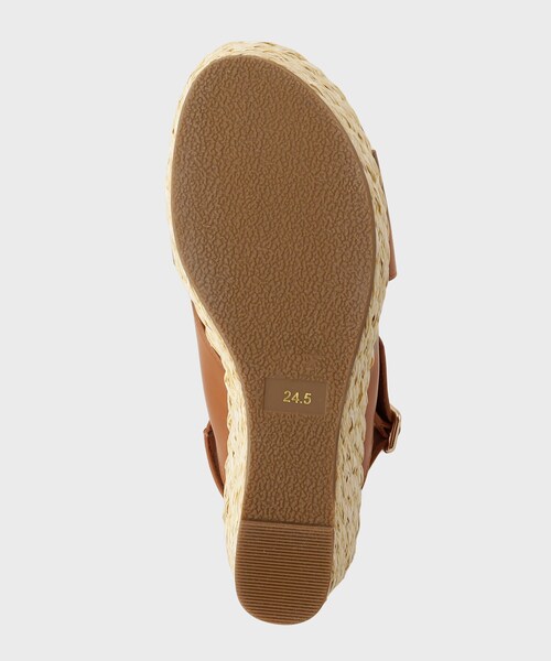 UNTITLED（アンタイトル）の「ナチュラルウェッジサンダル（サンダル・レディース・キャメル/ブラウン系その他・30/35/40/45）」の8枚目の写真