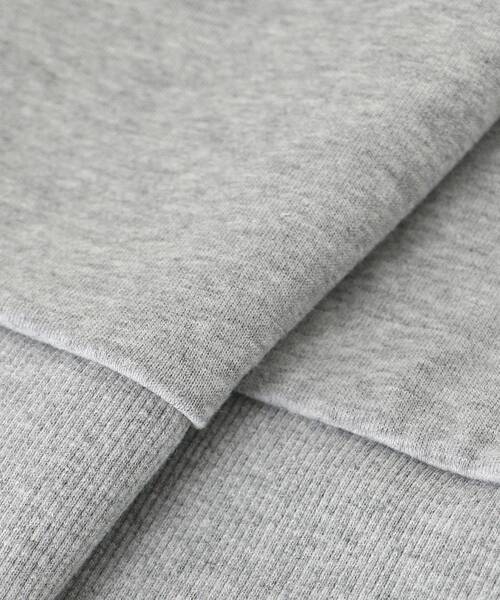 MAJESTIC LEGON(マジェスティックレゴン)の「オフショルジップスウェット(スウェット・レディース・グレー/ピンクベージュ/オートミール・MEDIUM)」の13枚目の写真