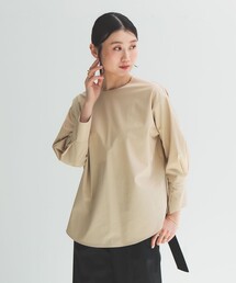 完売品　PRE スリットネックブラウス 2023SS cliane-9.jpg
