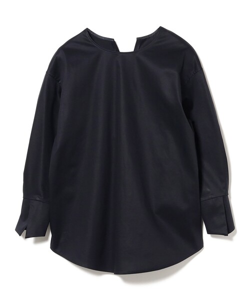 Demi-Luxe BEAMS◆長袖ブラウス/--/--/BLK Demi-Luxe BEAMS ブラウス シャツ LEE × / ブラウスライクTOP .M