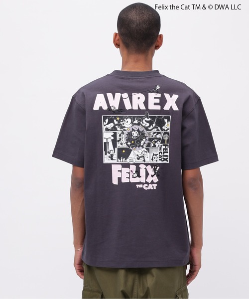 THE FELiX(フェリクス)の「《AVIREX × FELIX》"COMICS" T-SHIRT / コミックス 半袖Tシャツ / アヴィレックス / フィリックス(Tシャツ/カットソー・メンズ・チャコール/ホワイト・LARGE/MEDIUM/XX-LARGE/X-LARGE)」の11枚目の写真