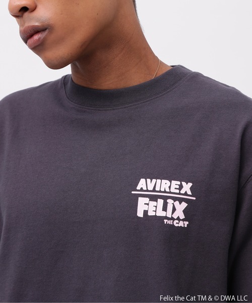 THE FELiX(フェリクス)の「《AVIREX × FELIX》"COMICS" T-SHIRT / コミックス 半袖Tシャツ / アヴィレックス / フィリックス(Tシャツ/カットソー・メンズ・チャコール/ホワイト・LARGE/MEDIUM/XX-LARGE/X-LARGE)」の12枚目の写真