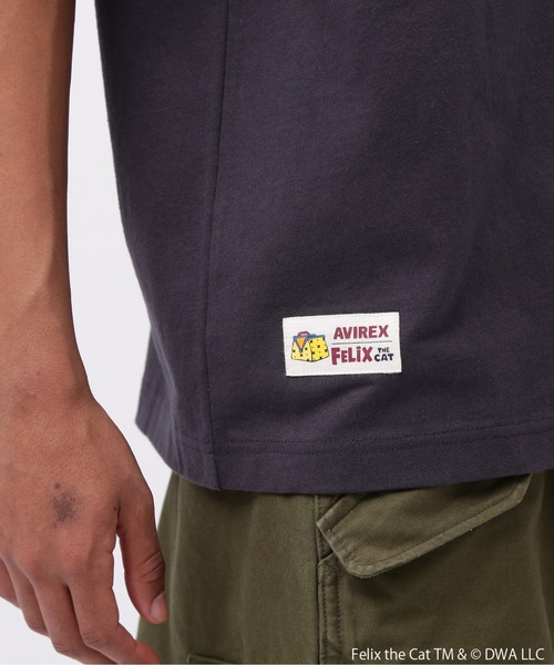 THE FELiX(フェリクス)の「《AVIREX × FELIX》"COMICS" T-SHIRT / コミックス 半袖Tシャツ / アヴィレックス / フィリックス(Tシャツ/カットソー・メンズ・チャコール/ホワイト・LARGE/MEDIUM/XX-LARGE/X-LARGE)」の3枚目の写真
