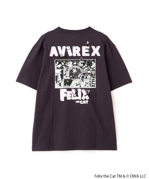 THE FELiX(フェリクス)の「《AVIREX × FELIX》"COMICS" T-SHIRT / コミックス 半袖Tシャツ / アヴィレックス / フィリックス(Tシャツ/カットソー・メンズ・チャコール/ホワイト・LARGE/MEDIUM/XX-LARGE/X-LARGE)」の5枚目の写真