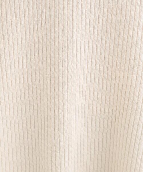 SHOO・LA・RUE（シューラルー）の「【洗える/S-LL】ふんわりタッチが癖になる ふくれジャカードチュニック（チュニック・レディース・グレー系その他/グリーン系/アイボリー・04/02/03/01）」の15枚目の写真