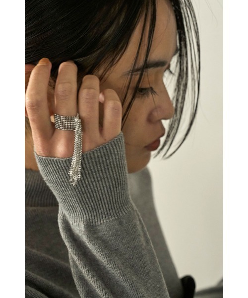 marjour（マージュール）の「BALL CHAIN RING（リング・レディース・ゴールド/シルバー・17号）」の4枚目の写真