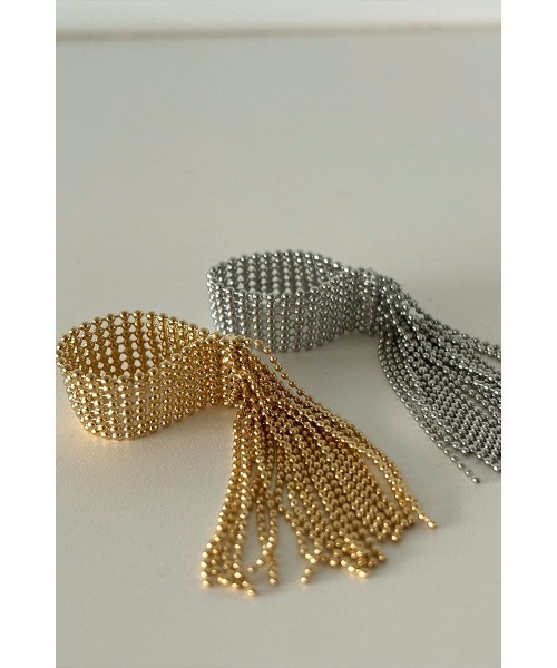 marjour（マージュール）の「BALL CHAIN RING（リング・レディース・ゴールド/シルバー・17号）」の8枚目の写真