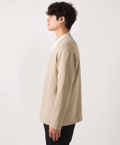 a.v.v（アーヴェヴェ）の「【毛玉になりにくい】さらさらVネックカーディガン（カーディガン/ボレロ・メンズ・ベージュ/ネイビー/ダークインディゴブルー・46/48/50）」の21枚目の写真