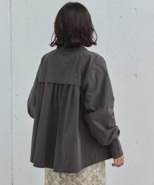 セール】【名品/完売アイテム】バックギャザーミドルMA-1（ブルゾン