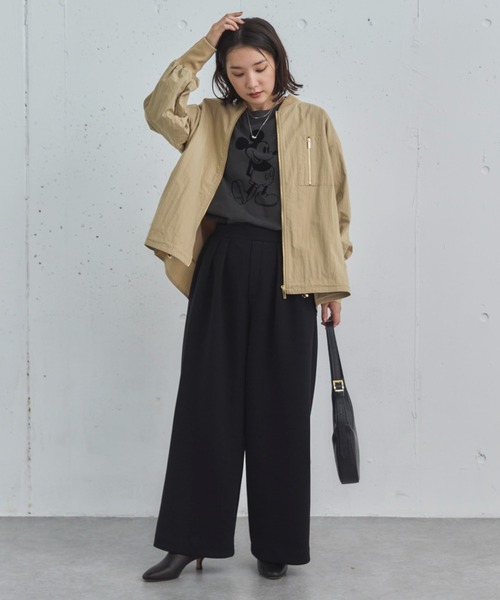 セール】【名品/完売アイテム】バックギャザーミドルMA-1（ブルゾン