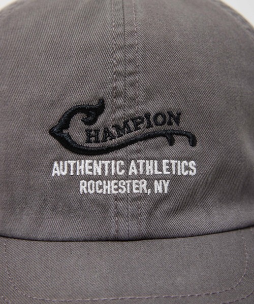 Champion(チャンピオン)の「【Champion/チャンピオン】直営限定コレクション メンズ 6パネルキャップ(キャップ・メンズ・チャコール/ネイビー/ブラック・FREE)」の12枚目の写真