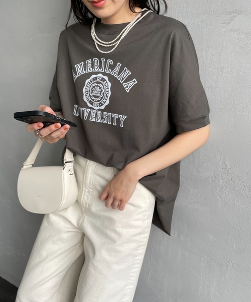 AMERICANA tシャツ 「Americana×JEANS FACTORY/アメリカーナ