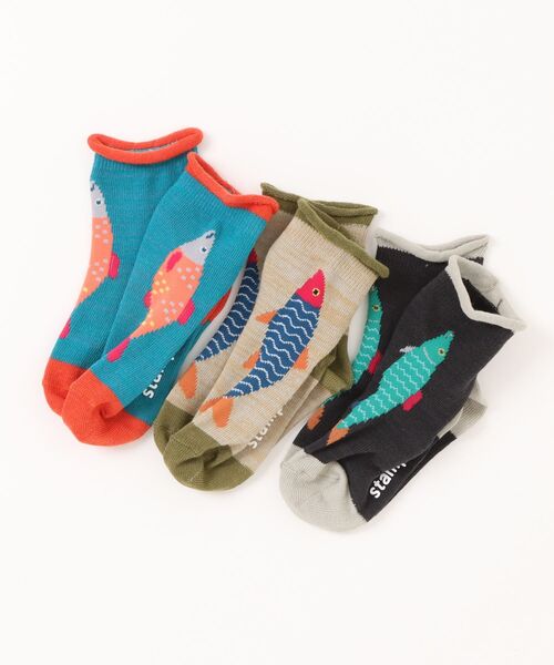 stample（スタンプル）の「ショート＆クルーソックス 【3足セット】（ソックス/靴下・キッズ・A/B/H/G/F/D/E/C・LL/S/M/L）」の17枚目の写真