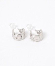 ワイドグルーブライン樹脂ポストピアス / 318909