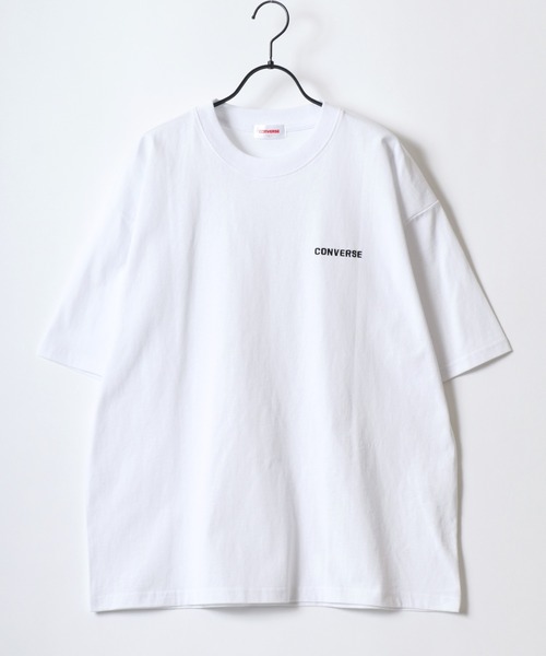 CONVERSE（コンバース）の「CONVERSE/コンバース オーバーサイズ オールスター スニーカー バックプリント ロゴ ワンポイント刺繍 半袖Tシャツ/レディース メンズ（Tシャツ/カットソー・レディース・ブラック系その他/ホワイト系その他/ホワイト/ブルー/ブルー系その他3/ブラック系その他2/ブラック/ブルー系その他/ホワイト系その他3/ブラック系その他3/ホワイト系その他2/ブルー系その他2・L/M/LL）」の15枚目の写真