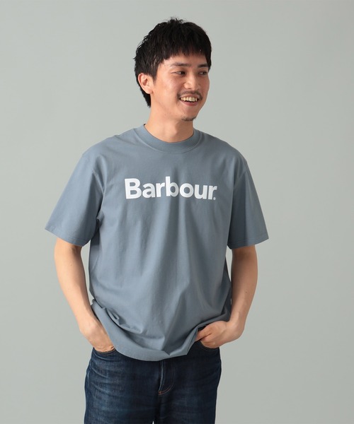 バブアー Barbour Tシャツ メンズ 半袖 カットソー 国内即発 Barbour / ロゴ Tシャツ(Tシャツ/カットソー)|Barbour