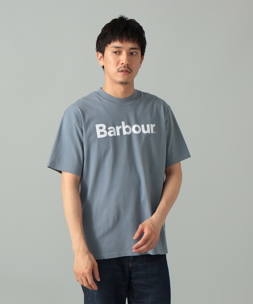 バブアー Barbour Tシャツ メンズ 半袖 カットソー 国内即発 Barbour / ロゴ Tシャツ（Tシャツ/カットソー）｜Barbour