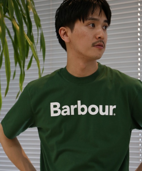 Barbour（バブアー）の「Barbour / ロゴ Tシャツ（Tシャツ/カットソー・メンズ・ロイヤルブルー/グリーン/ホワイト・36/38/40）」の8枚目の写真