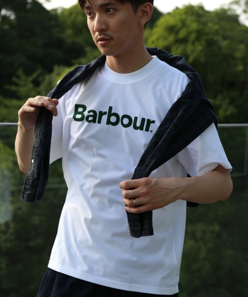 Barbour / ロゴ Tシャツ（Tシャツ/カットソー）｜Barbour