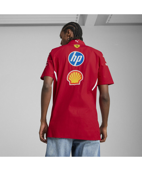 PUMA（プーマ）の「PUMA プーマ メンズ フェラーリ チーム 半袖 シャツ（その他トップス・メンズ・チェリーレッド・MEDIUM/LARGE/X-LARGE/SMALL/X-SMALL）」の2枚目の写真