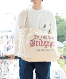 BEAMS HEART（ビームスハート）の「キャンバス ニュースペーパー バッグ【ユニセックス】（ショルダーバッグ・メンズ）」