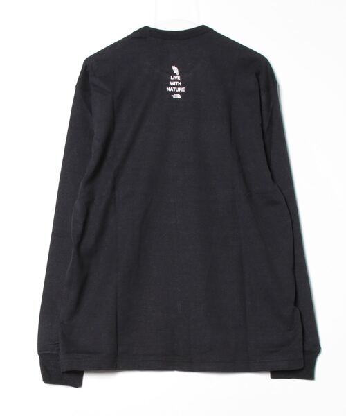 THE NORTH FACE(ザノースフェイス)の「ザ ノース フェイス THE NORTH FACE L/S Zoo Picker Tee_ロングスリーブズーピッカーティー(Tシャツ/カットソー・メンズ・ブラウン/ホワイト/ブラック・SS/S/M/L/XL)」の4枚目の写真
