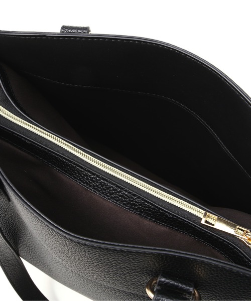 NATURAL BEAUTY BASIC（ナチュラルビューティーベーシック）の「【Oggi掲載】サイドベルトシュリンクトートバッグ（トートバッグ・レディース・ベージュ/オフホワイト/ブラック・ﾌﾘ-）」の21枚目の写真