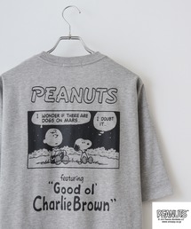 PEANUTSコミック柄プリントへピーウエイトドロップショルター