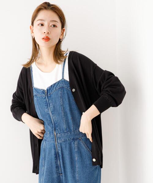 URBAN RESEARCH Sonny Label（アーバンリサーチサニーレーベル）の「『接触冷感/UVカット』クールミストカーディガン（カーディガン/ボレロ・レディース・ミント/ライトグレー/オフホワイト/ブラック・FREE）」の21枚目の写真