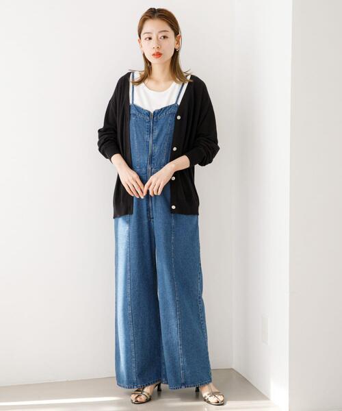 URBAN RESEARCH Sonny Label（アーバンリサーチサニーレーベル）の「『接触冷感/UVカット』クールミストカーディガン（カーディガン/ボレロ・レディース・ミント/ライトグレー/オフホワイト/ブラック・FREE）」の18枚目の写真