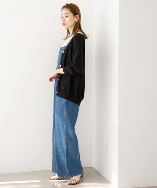 URBAN RESEARCH Sonny Label（アーバンリサーチサニーレーベル）の「『接触冷感/UVカット』クールミストカーディガン（カーディガン/ボレロ・レディース・ミント/ライトグレー/オフホワイト/ブラック・FREE）」の17枚目の写真