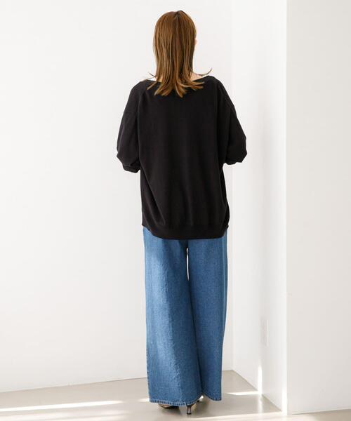 URBAN RESEARCH Sonny Label（アーバンリサーチサニーレーベル）の「『接触冷感/UVカット』クールミストカーディガン（カーディガン/ボレロ・レディース・ミント/ライトグレー/オフホワイト/ブラック・FREE）」の16枚目の写真