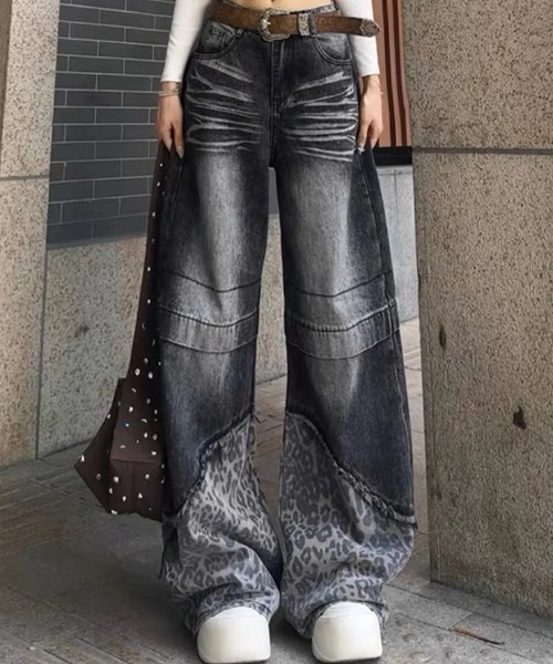 3つボタンダメージフレアパンツ[品番：GORW0009512]｜GORGE