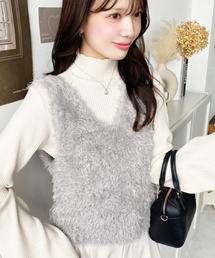 ベスト（グレー/灰色系・フリル）ファッション通販 - ZOZOTOWN