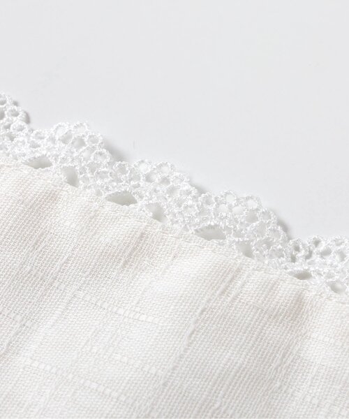 apres les cours（アプレレクール）の「レースつけ襟＿アプレのはんなり浴衣&甚平（和装小物・キッズ・オフホワイト・150/130/110）」の5枚目の写真