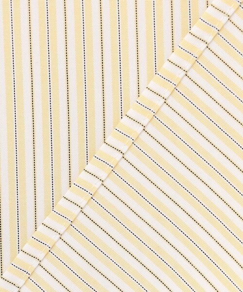 J.PRESS Ladies(J.プレス レディス)の「【WEB限定・洗える】ストライプ キーネック ブラウス(シャツ/ブラウス・レディース・サックスブルー系1/イエロー系1・XS)」の14枚目の写真