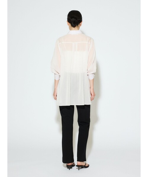 MIDIUMISOLID(ミディウミソリッド)の「MIDIUMISOLID for Ladies リブフィットストレートパンツ(その他パンツ・レディース・グレー/ブラック・36/38)」の12枚目の写真