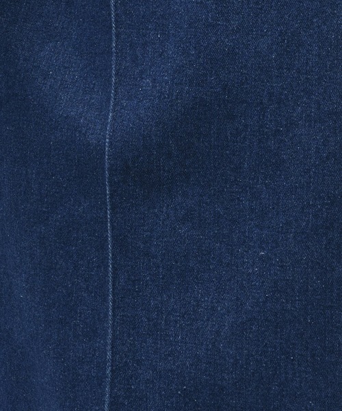 Adoon plain（アドーンプレーン）の「CENTER SEAM WIDE DENIM PANTS / センターシームタックワイドデニムパンツ（デニムパンツ・メンズ・インディゴブルー/ブルー・SMALL/MEDIUM/LARGE）」の14枚目の写真
